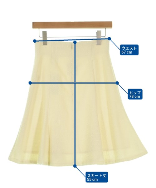 PROPORTION BODY DRESSING（プロポーションボディードレッシング）ミニスカート 白 サイズ:M レディース/2200642767233