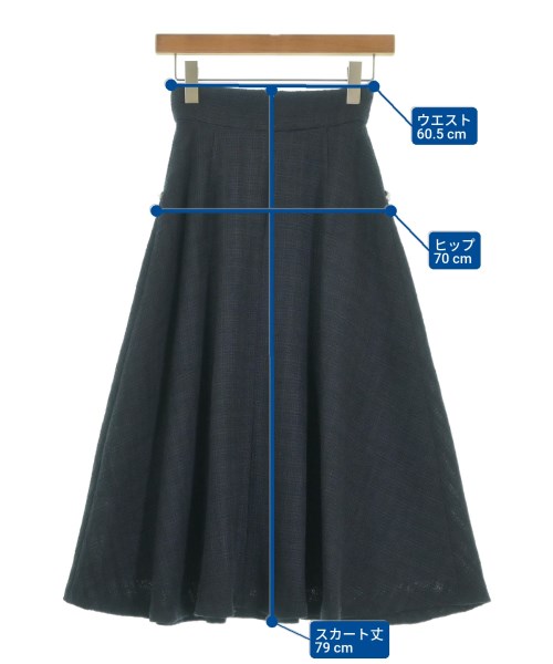 PROPORTION BODY DRESSING（プロポーションボディードレッシング）ロング・マキシ丈スカート 紺 サイズ:XS レディース/2200642767240