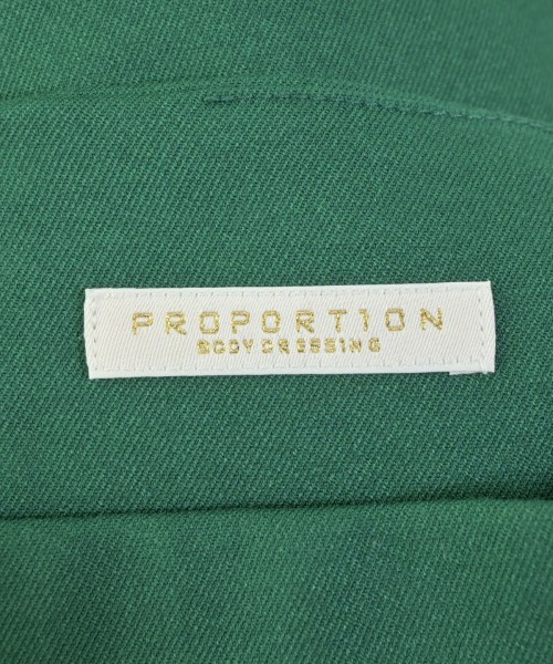 PROPORTION BODY DRESSING（プロポーションボディードレッシング）ひざ丈スカート 緑 サイズ:M レディース/2200642767646