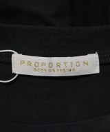 PROPORTION BODY DRESSING（プロポーションボディードレッシング）Tシャツ・カットソー 黒 サイズ:F レディース/2200642767998