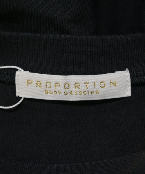 PROPORTION BODY DRESSING（プロポーションボディードレッシング）Tシャツ・カットソー 黒 サイズ:F レディース/2200642768100