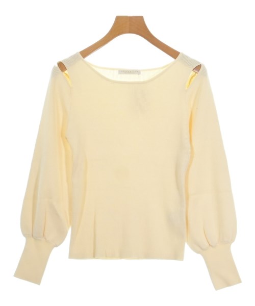 PROPORTION BODY DRESSING(プロポーションボディードレッシング)ニット・セーター 白 サイズ:F/2200642768414