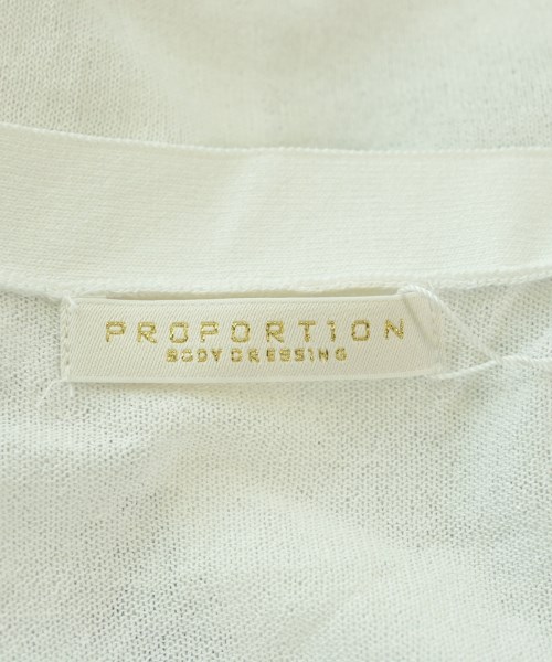 PROPORTION BODY DRESSING（プロポーションボディードレッシング）カーディガン 白 サイズ:F レディース/2200642768469