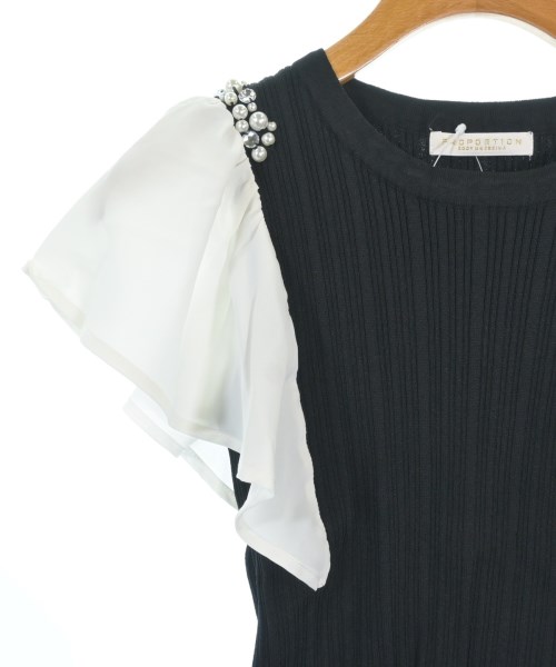 PROPORTION BODY DRESSING（プロポーションボディードレッシング）ニット・セーター 黒 サイズ:F レディース/2200642768544