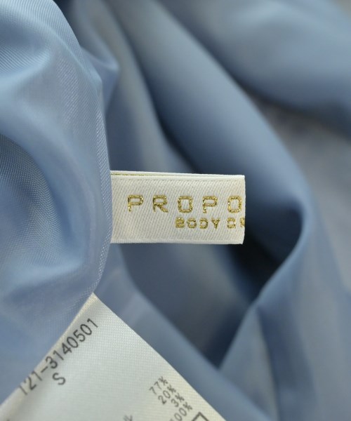 PROPORTION BODY DRESSING（プロポーションボディードレッシング）シャツワンピース 青 サイズ:S レディース/2200642769183