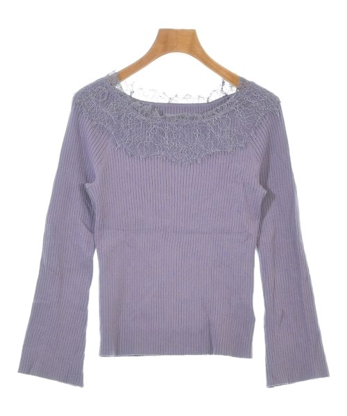 PROPORTION BODY DRESSING(プロポーションボディードレッシング)ニット・セーター 紫 サイズ:S/2200637874106