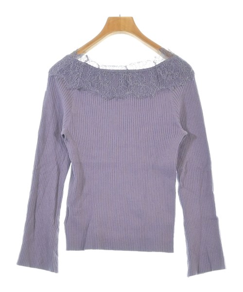 PROPORTION BODY DRESSING（プロポーションボディードレッシング）ニット・セーター 紫 サイズ:S レディース/2200637874106