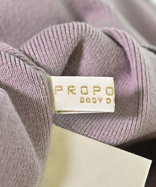 PROPORTION BODY DRESSING（プロポーションボディードレッシング）ニット・セーター 紫 サイズ:M レディース/2200619000028