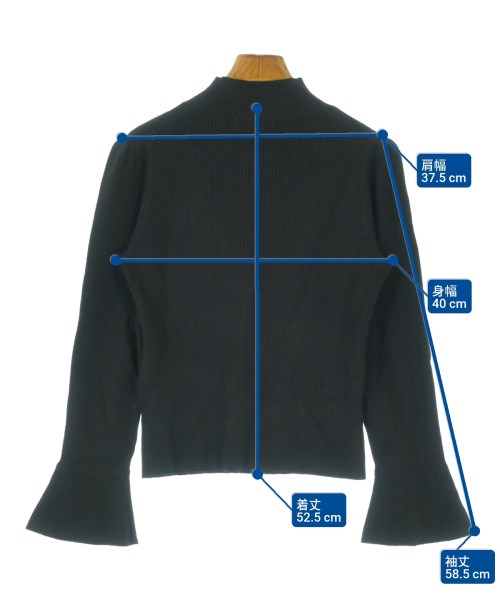 PROPORTION BODY DRESSING（プロポーションボディードレッシング）ニット・セーター 黒 サイズ:M レディース/2200616503058