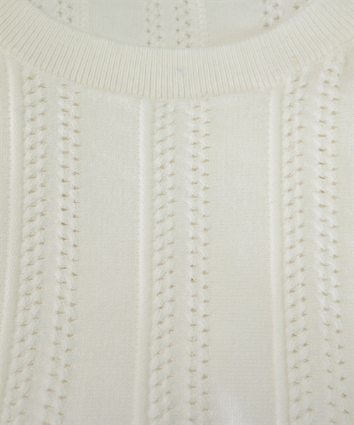 PROPORTION BODY DRESSING（プロポーションボディードレッシング）ニット・セーター 白 サイズ:F レディース/2200620361019