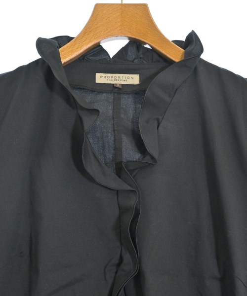 PROPORTION BODY DRESSING（プロポーションボディードレッシング）カジュアルシャツ 黒 サイズ:3(L位) レディース/2200615882253