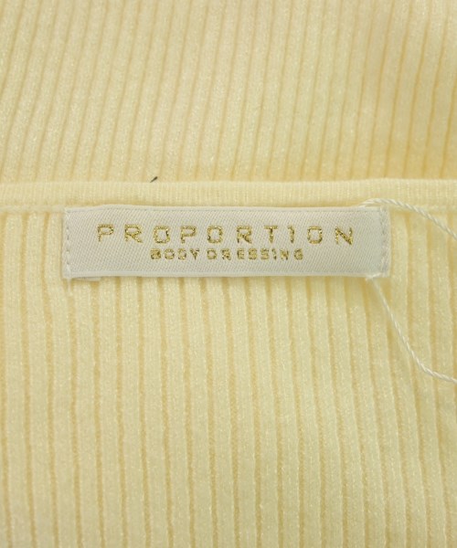 PROPORTION BODY DRESSING（プロポーションボディードレッシング）ニット・セーター 白 サイズ:M レディース/2200624556046