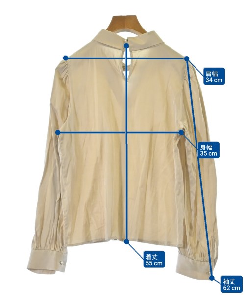 PROPORTION BODY DRESSING（プロポーションボディードレッシング）ブラウス ベージュ サイズ:M レディース/2200618609062
