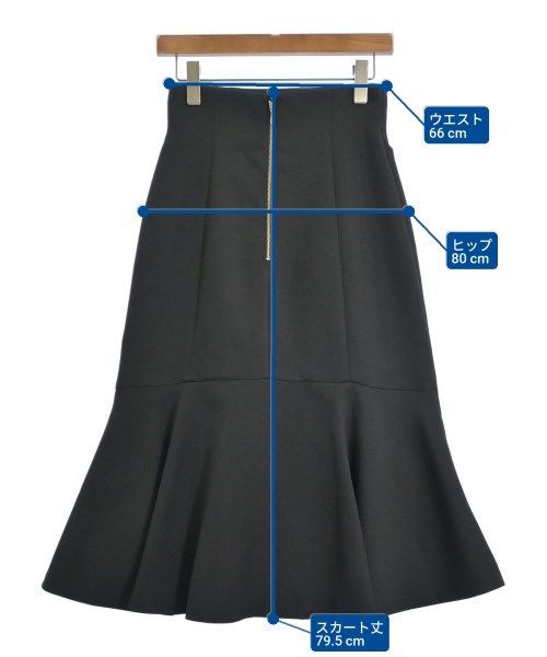 PROPORTION BODY DRESSING（プロポーションボディードレッシング）ロング・マキシ丈スカート 黒 サイズ:M レディース/2200607361056