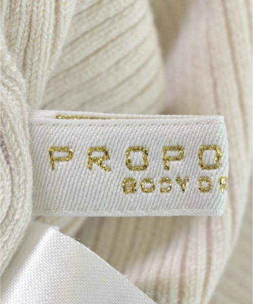 PROPORTION BODY DRESSING（プロポーションボディードレッシング）ニット・セーター ベージュ サイズ:S レディース/2200606282024