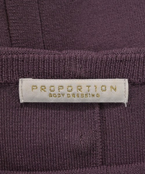 PROPORTION BODY DRESSING（プロポーションボディードレッシング）ニット・セーター 紫 サイズ:F レディース/2200614341027