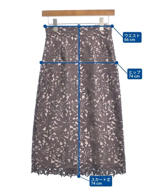 PROPORTION BODY DRESSING（プロポーションボディードレッシング）ロング・マキシ丈スカート 紫 サイズ:M レディース/2200614478082