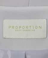 PROPORTION BODY DRESSING（プロポーションボディードレッシング）ノーカラージャケット 紫 サイズ:S レディース/2200669590029