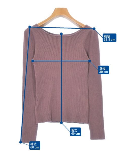 PROPORTION BODY DRESSING（プロポーションボディードレッシング）ニット・セーター 赤 サイズ:M レディース/2200674188037