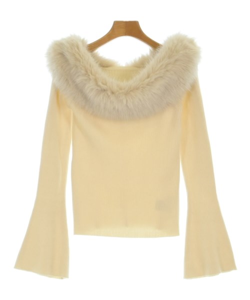 PROPORTION BODY DRESSING(プロポーションボディードレッシング)ニット・セーター 白 サイズ:F/2200679037446