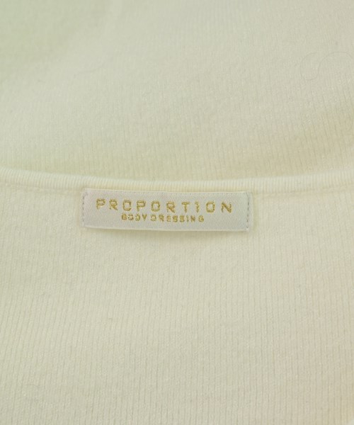 PROPORTION BODY DRESSING（プロポーションボディードレッシング）ニット・セーター 白 サイズ:S レディース/2200676055078