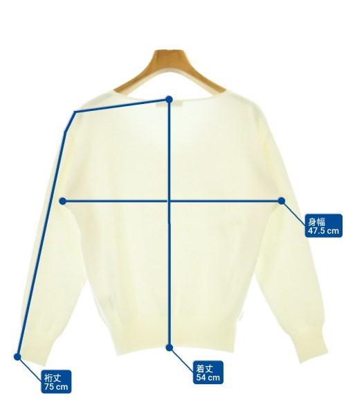 PROPORTION BODY DRESSING（プロポーションボディードレッシング）ニット・セーター 白 サイズ:S レディース/2200676055078