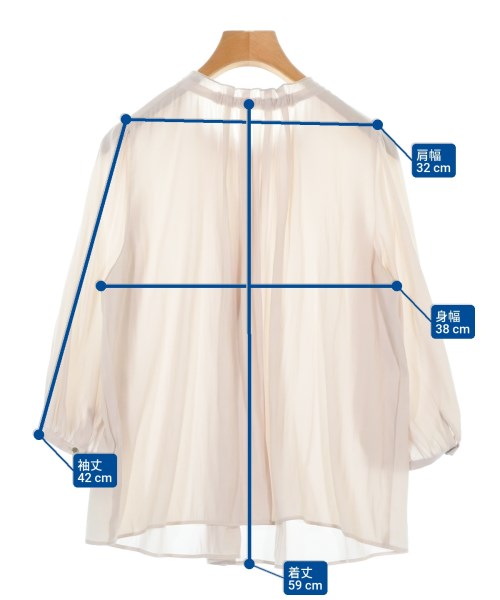 PROPORTION BODY DRESSING（プロポーションボディードレッシング）カジュアルシャツ 白 サイズ:S レディース/2200677735047