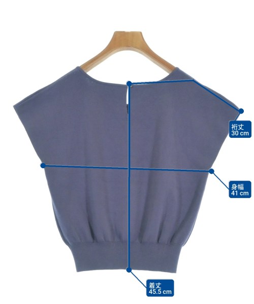 PROPORTION BODY DRESSING（プロポーションボディードレッシング）ニット・セーター 紫 サイズ:F レディース/2200692779026