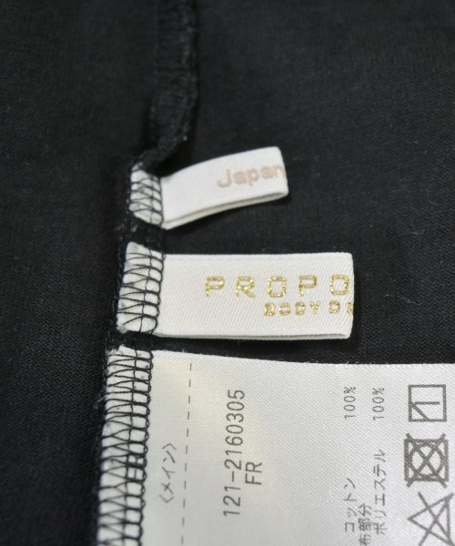 PROPORTION BODY DRESSING（プロポーションボディードレッシング）Tシャツ・カットソー 黒 サイズ:F レディース/2200696240065