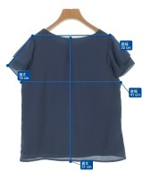 PROPORTION BODY DRESSING（プロポーションボディードレッシング）ブラウス 紺 サイズ:M レディース/2200699310048