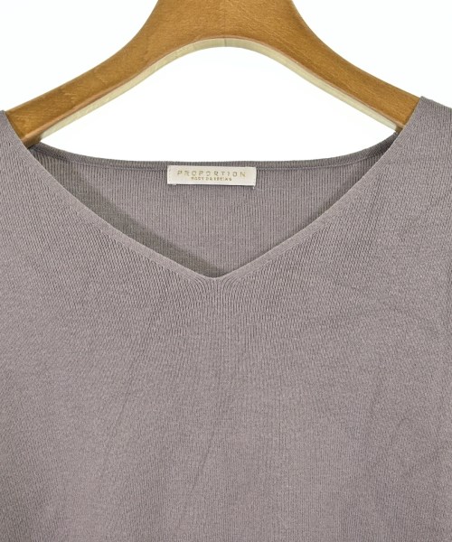 PROPORTION BODY DRESSING（プロポーションボディードレッシング）ニット・セーター グレー サイズ:M レディース/2200699907088