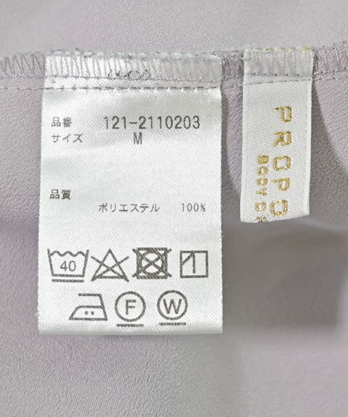 PROPORTION BODY DRESSING（プロポーションボディードレッシング）ブラウス 紫 サイズ:M レディース/2200699907095