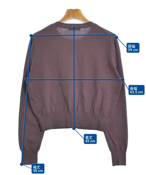 PROPORTION BODY DRESSING（プロポーションボディードレッシング）カーディガン 赤 サイズ:F レディース/2200699907101