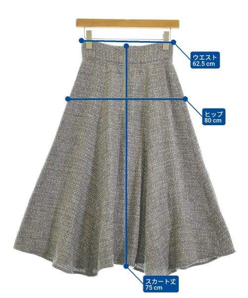 PROPORTION BODY DRESSING（プロポーションボディードレッシング）ロング・マキシ丈スカート グレー サイズ:S レディース/2200648482024