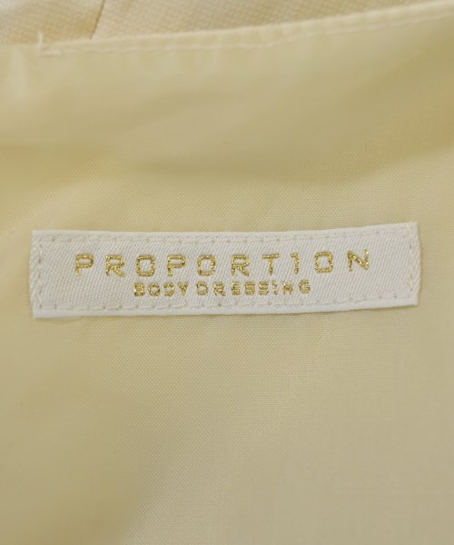 PROPORTION BODY DRESSING（プロポーションボディードレッシング）ワンピース 白 サイズ:S レディース/2200650566033