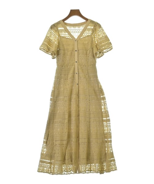 PROPORTION BODY DRESSING(プロポーションボディードレッシング)ワンピース 黄 サイズ:S/2200650566040