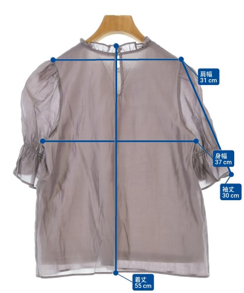 PROPORTION BODY DRESSING（プロポーションボディードレッシング）ブラウス 紫 サイズ:S レディース/2200650566125