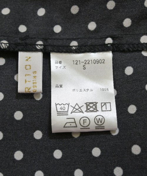 PROPORTION BODY DRESSING（プロポーションボディードレッシング）ブラウス 黒 サイズ:S レディース/2200650566149