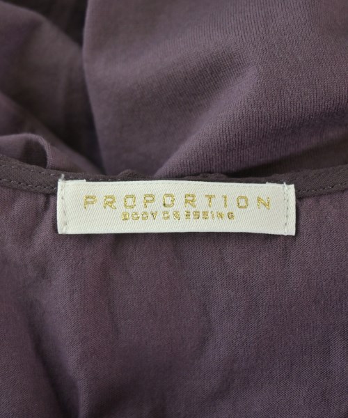 PROPORTION BODY DRESSING（プロポーションボディードレッシング）Tシャツ・カットソー 紫 サイズ:F レディース/2200650566156