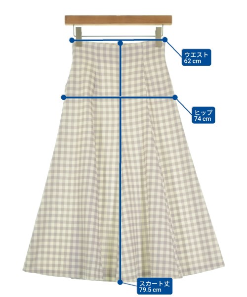 PROPORTION BODY DRESSING（プロポーションボディードレッシング）ロング・マキシ丈スカート グレー サイズ:XS レディース/2200650566194