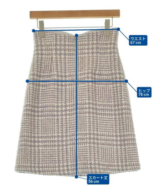 PROPORTION BODY DRESSING（プロポーションボディードレッシング）ひざ丈スカート グレー サイズ:S レディース/2200650566248