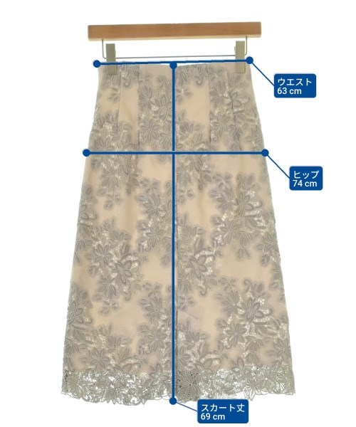 PROPORTION BODY DRESSING（プロポーションボディードレッシング）ロング・マキシ丈スカート ピンク サイズ:S レディース/2200650566255