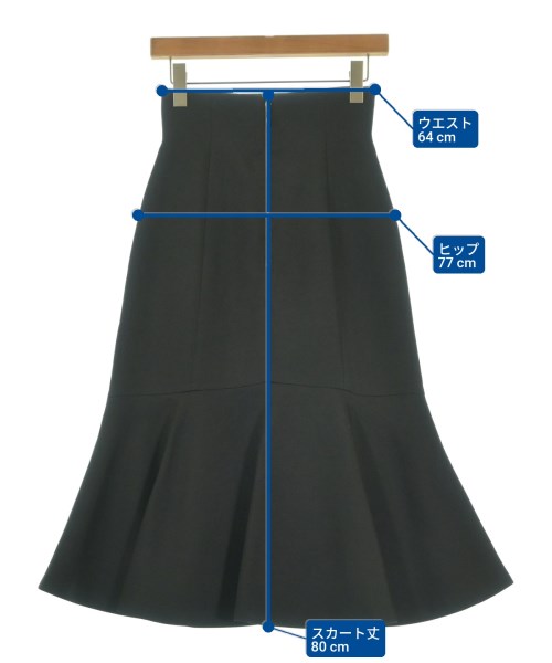 PROPORTION BODY DRESSING（プロポーションボディードレッシング）ロング・マキシ丈スカート 黒 サイズ:S レディース/2200650566286