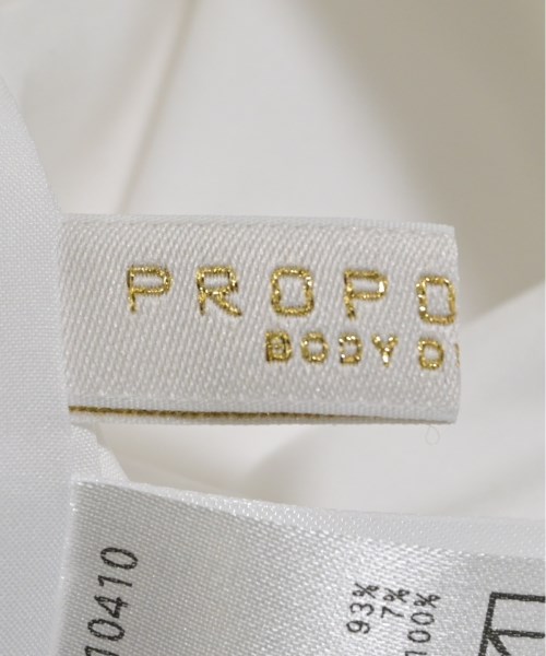 PROPORTION BODY DRESSING（プロポーションボディードレッシング）ブラウス 白 サイズ:S レディース/2200661436011