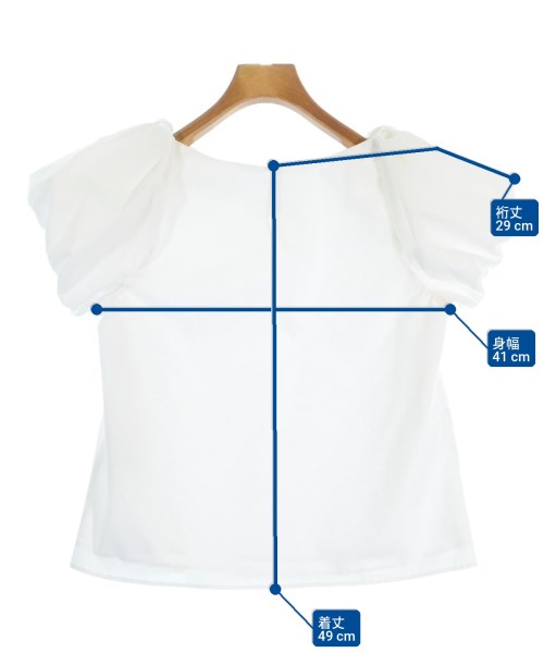 PROPORTION BODY DRESSING（プロポーションボディードレッシング）ブラウス 白 サイズ:S レディース/2200661436011