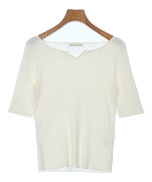 PROPORTION BODY DRESSING(プロポーションボディードレッシング)ニット・セーター 白 サイズ:S/2200661436035