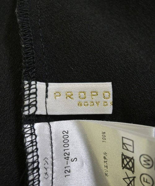 PROPORTION BODY DRESSING（プロポーションボディードレッシング）ブラウス 黒 サイズ:S レディース/2200709020042