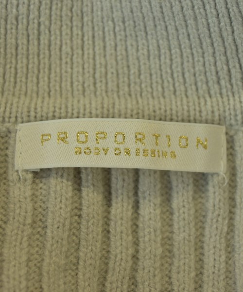 PROPORTION BODY DRESSING（プロポーションボディードレッシング）カーディガン グレー サイズ:F レディース/2200711540040