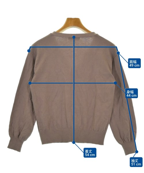 PROPORTION BODY DRESSING（プロポーションボディードレッシング）カーディガン 茶 サイズ:F レディース/2200714348056