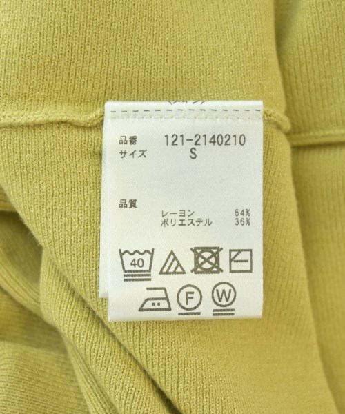 PROPORTION BODY DRESSING（プロポーションボディードレッシング）ワンピース 黄 サイズ:S レディース/2200706403039